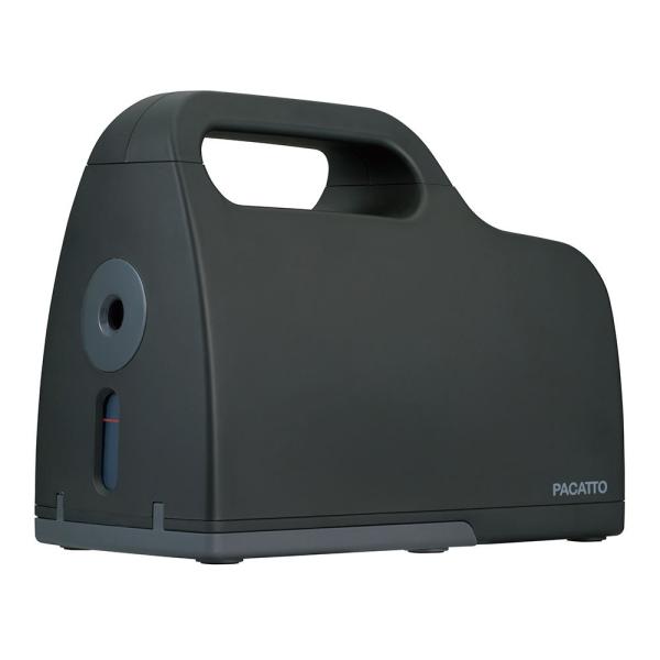 ナカバヤシ 充電式シャープナー PACATTO パカット NEK-101BK ブラック 鉛筆削り