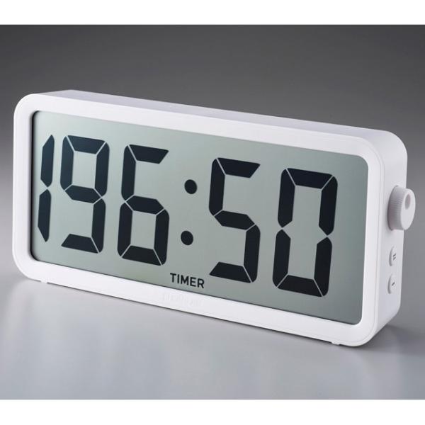 キングジム＜KING JIM＞ タイマー兼電波時計　「ザラージ タイマークロック」 DTC-001W