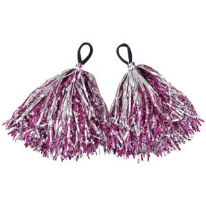 アーテック ヒラヒラハンドフリーポンポン ピンクシルバー #14836 運動会 発表会