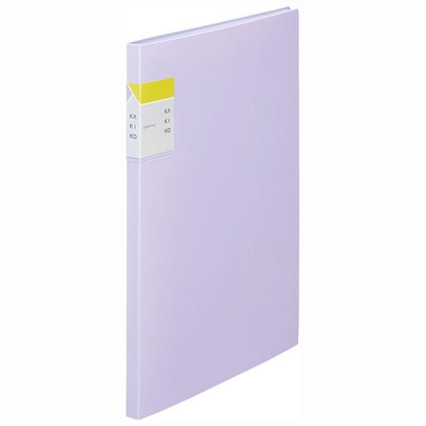 キングジム＜KING JIM＞ クリア−ファイル カキコ A4 20ポケット ラベンダー 8632ラ...