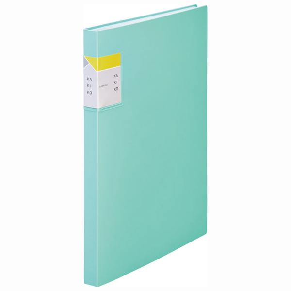 キングジム＜KING JIM＞ クリア−ファイル カキコ A4 40ポケット ミントグリーン 863...