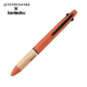 ジェットストリーム 三菱鉛筆 uni 4＆1 カリモク サンセットオレンジ