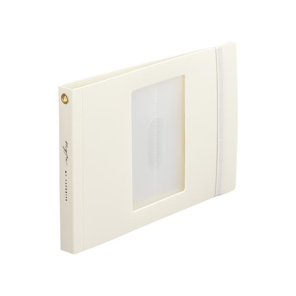 リヒトラブ LIHITLAB myfa フォトコレクションファイル ミニ ミルキーホワイト N332...