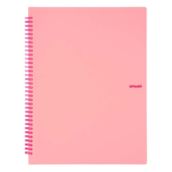 プラス PLUS ファイル ito/oshi 会報やA5ポストカードをたくさん収納してもコンパクトな...