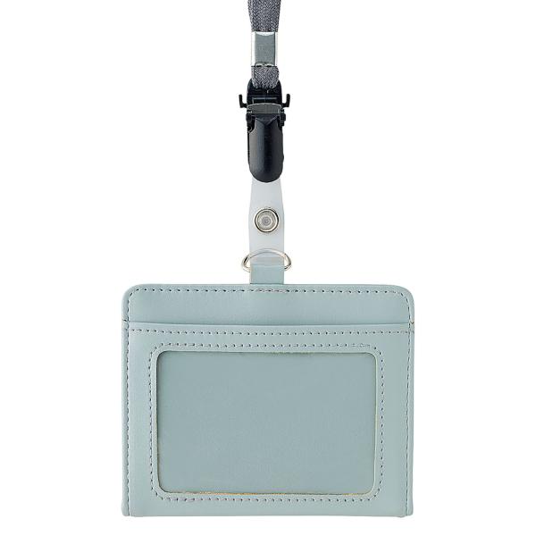 リヒトラブ Mutual IDカードホルダー ライトブルー A-2625-14