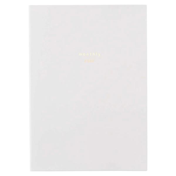 ダイゴー DAIGO 26年isshoni. ダイアリー 仕事まとめ月間 A5 ホワイト E8748