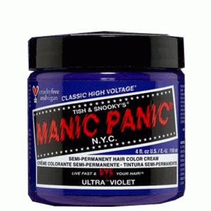 MANIC PANIC マニックパニック ヘアカラー クリーム ＃ウルトラヴァイオレット 118ml【普通郵便送料無料】 髪染め 毛染め カラーリング 鮮やか 人気