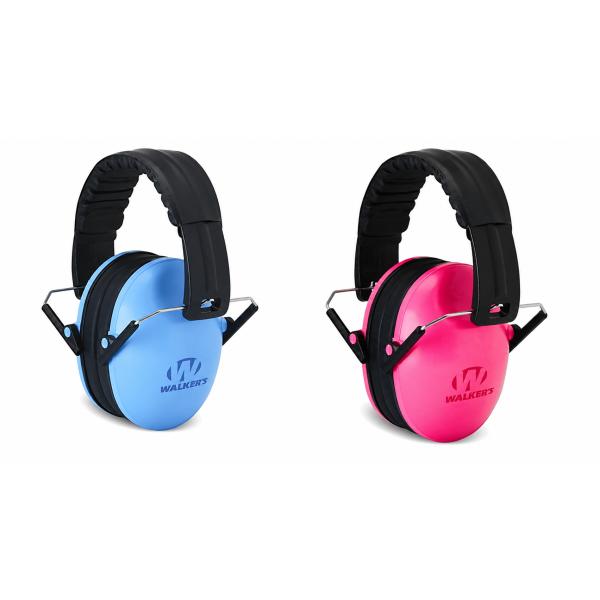 子供用イヤーマフ　キッズ　EARMUFFS　WALKER'S　6か月から8歳まで　防音　折り畳み　軽...