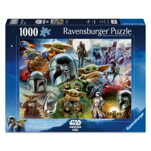 ラベンスバーガー　スターウォーズ マンダロリアン グローグー　Ravensburger　STAR WARS ジグソーパズル パズル 1000ピース 50cm x 70cm