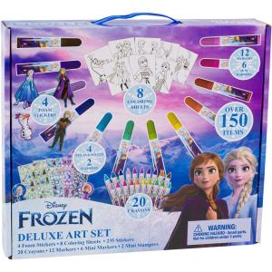 ディズニー　アナと雪の女王　デラックスアートセット　お絵描きセット　塗り絵セット　Disney Minnie Deluxe Art Set