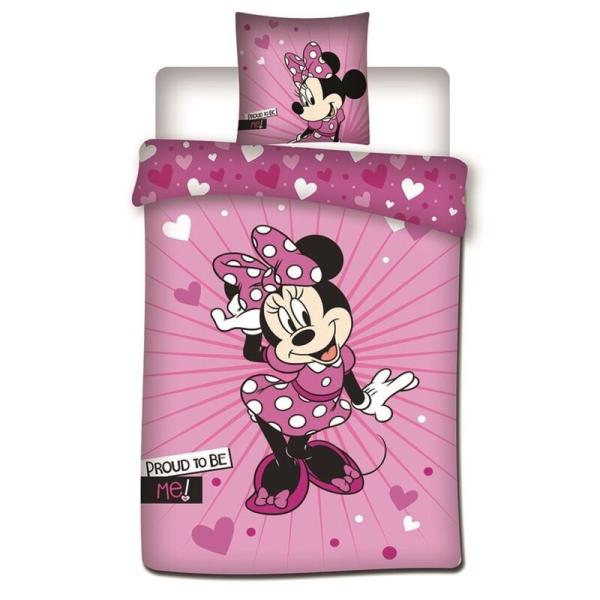 Disney Minnie Mouse ディズニー ミニーマウス シングルサイズ 掛け布団カバー+枕...