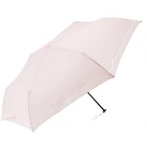 ハンディールーフ(TM) 折 60cm 折りたたみ傘 マリンロープ ソフトピンク