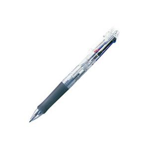 ゼブラ / ボールペン クリップオンＧ 3色 B3A3-C透明 / 油性ボールペン / p131095｜officemarket