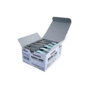 カシオ計算機 / テープ XR-12WE-5P-E 白に黒文字 12mm 5個 / ラベルライター用テープカートリッジ / p174611