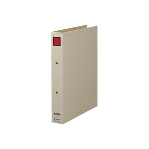 キングジム / 保存ファイルドッチ 4073 A4S 30mm 灰/赤 / パイプ式ファイル / p...