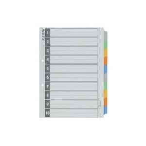 ジョインテックス / インデックスA4S 5色10山 50組 D026J-10Y10 / ファイルイ...