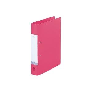 ＬＩＨＩＴＬＡＢ / Ｄ型リングファイル G2230-3 A4S 46mm 赤 / リング式ファイル...