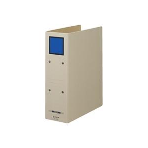 キングジム / 保存ファイルドッチ 4078 A4S 80mm 灰/青 / パイプ式ファイル / p...