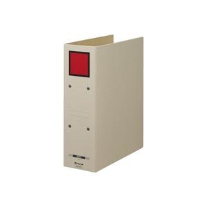 キングジム / 保存ファイルドッチ 4078 A4S 80mm 灰/赤 / パイプ式ファイル / p...