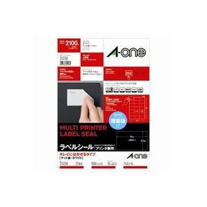 エーワン / 再剥離ラベルシールA4 31258 21面100枚 / ラベル用紙 / p295563
