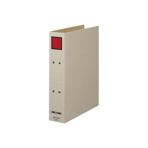 キングジム / 保存ファイルドッチ 4075 A4S 50mm灰赤20冊 / パイプ式ファイル / ...
