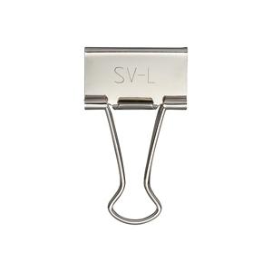 スマートバリュー / ダブルクリップシルバー 大10個 B550J-L10 / ダブルクリップ / ...