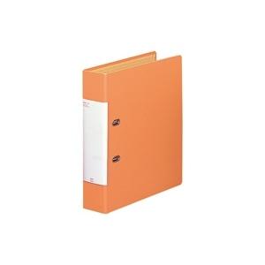 ＬＩＨＩＴＬＡＢ / Ｄ型リングファイル G2250-4 A4S 橙 10冊 / リング式ファイル ...