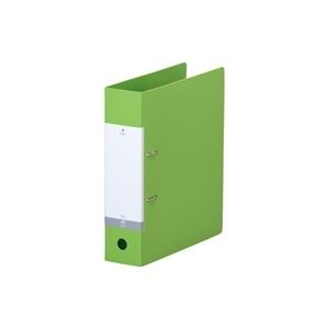 ＬＩＨＩＴＬＡＢ / D型リングファイル A4S G2280-6 黄緑 / リング式ファイル / p...