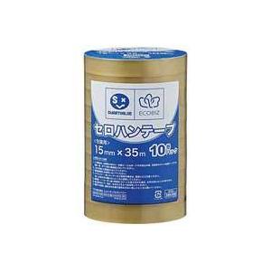スマートバリュー / セロハンテープ 15mm×35m 10巻 B638J / 接着テープ / p3...
