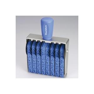 シヤチハタ / 回転ゴム印 CF-80G 欧文8連初号 ゴシック / ゴム印 / p452261