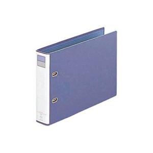 ＬＩＨＩＴＬＡＢ / Ｄ型リングファイル F-753 A4E 51mm 青紫 / リング式ファイル ...