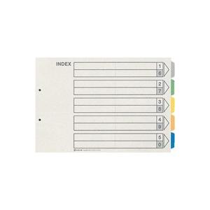 キングジム / カラーインデックス B4E 909E / ファイルインデックス / p627133