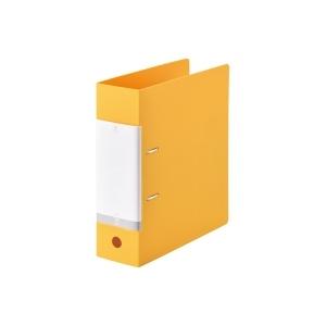 ＬＩＨＩＴＬＡＢ / D型リングファイル A4S 黄 G2290-5 / リング式ファイル / p7...