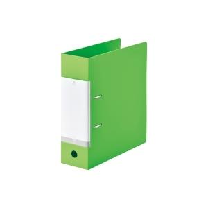 ＬＩＨＩＴＬＡＢ / D型リングファイル A4S 黄緑 G2290-6 / リング式ファイル / p...