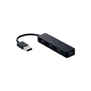 エレコム / 4ポートUSBハブ U2H-SN4NBBK / ＬＡＮ用品 / p708455