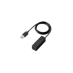 エレコム / USBハブ ブラック U2H-TZ427BXBK / ＰＣ接続用品その他 / p744...