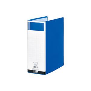 スマートバリュー / パイプ式ファイル両開きSE青100mm D179J-BL / パイプ式ファイル...