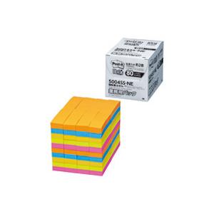 スリーエムジャパン / Post-it強粘着ふせん業務用 5004SS-NE混色 / のりつきメモ ...