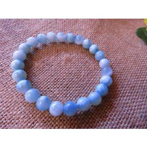 ラリマー ブレスレット 7mm 16.5cm 天然石 パワーストーン レディース