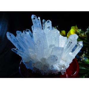 AAA級天然ガーデンクォーツ入り水晶クラスターB80P6/181P19B AAA級天然ガーデンクォーツ入り水晶クラスターB80P6/181P19B