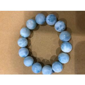 ラリマー ブレスレット 15mm t7-22375 : 誠安天然石専門店 - 通販