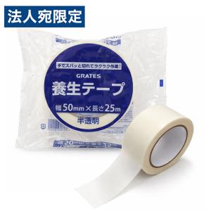 APMジャパン 即日出荷 養生テープ 幅50mm×長さ25m 白 30巻 No.570