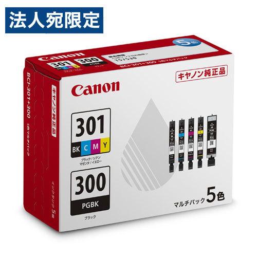 CANON インクタンク マルチパック 5色 純正品 BCI-301＋300/5MP キヤノン キャ...