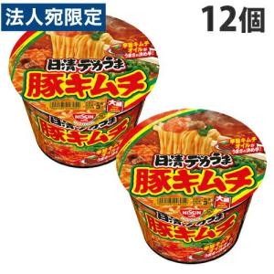 日清食品 日清デカうま 豚キムチ 101g×12個 ラーメン カップ麺 インスタント麺 即席麺 麺類 カップラーメン インスタントラーメン