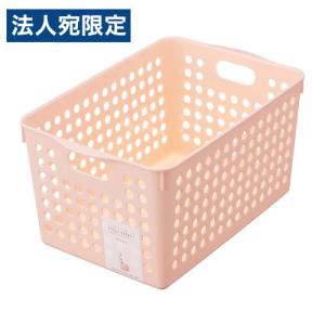 イノマタ化学 ストックバスケット ディープ ライトピンク 4577 生活雑貨 雑貨 ストック バスケット かご 収納 収納グッズ