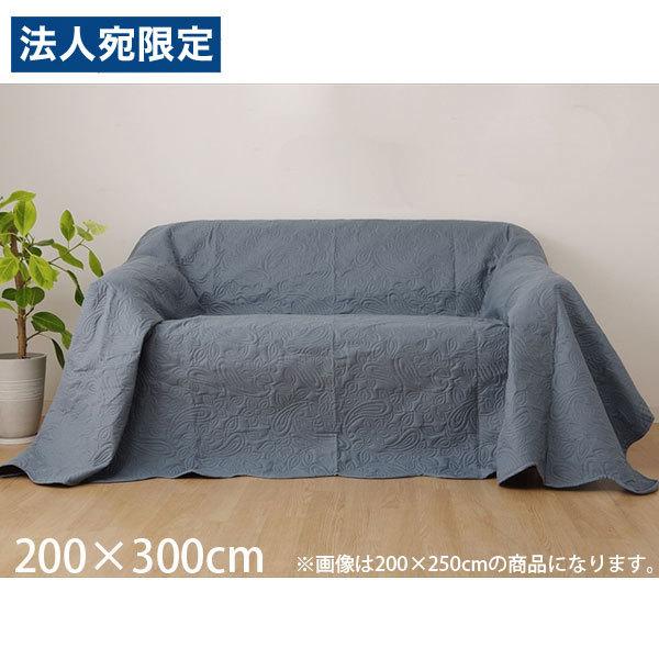 『代引不可』イケヒコ マルチカバー 約200×300cm ブルー [ カバー ソファカバー ベッドカ...