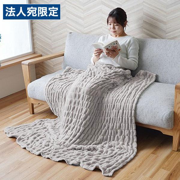 『代引不可』イケヒコ シュクル ハーフケット 100×140cm グレー SKR1019182 [ ...