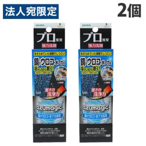 アズマ工業 アズマジック 鏡のウロコ・水アカ洗剤 250g×2個 CH886 掃除用洗剤 鏡 ウロコ 水垢 蛇口 浴室 キッチン トイレ
