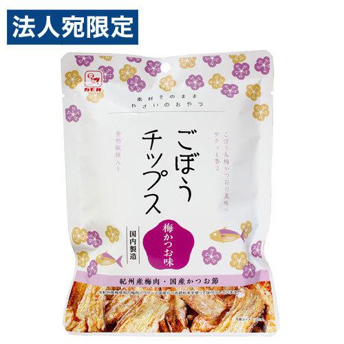 カモ井食品 ごぼうチップス 梅かつお味 24g お菓子 おつまみ 牛蒡 野菜チップス 野菜スナック