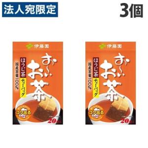 お〜いお茶 伊藤園 ほうじ茶ティーバッグ 2g×20袋 x 20パック ケース